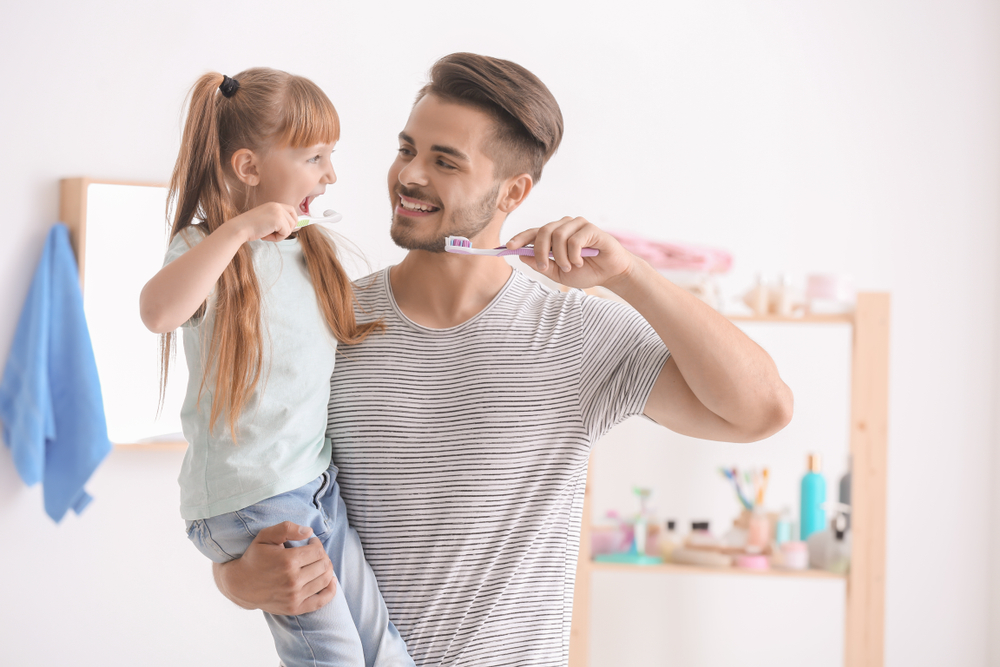 teaching your child good oral hygiene habits